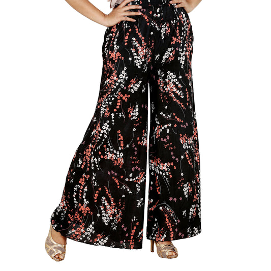 Floral Printed Circular Palazzo