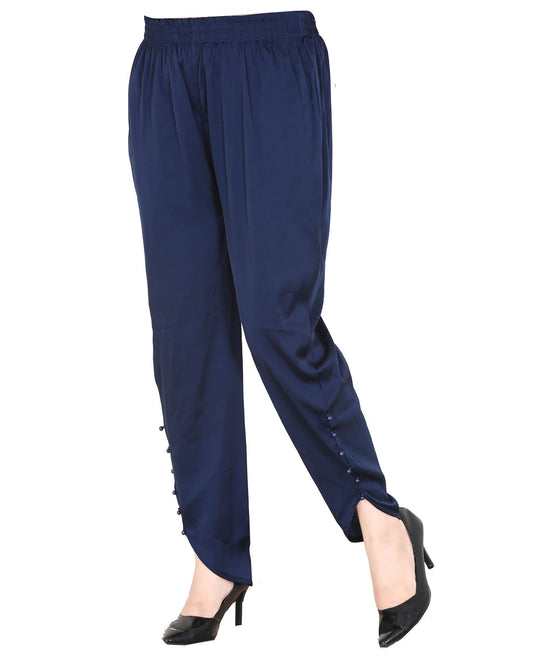 Blue U-Cut Pant